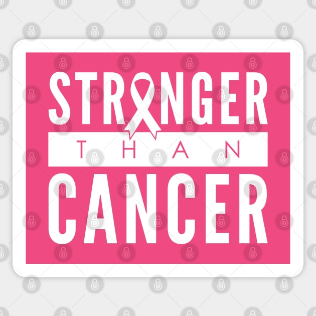 Stronger Than Cancer Sticker by CreativeJourney